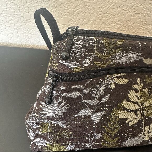 Maruca Designs Crossbody Leaf Pattern Boulder Colorado USA Made - Picture 2 of 5